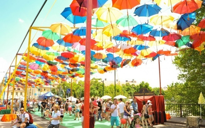 Hatalmas játszótérré változott a hétvégére Győr