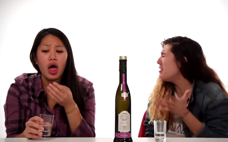 Amikor egy amerikai magyar pálinkát kóstol 