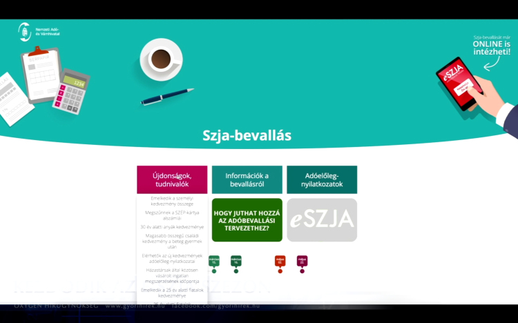 Kezdődik az e-Szja szezon