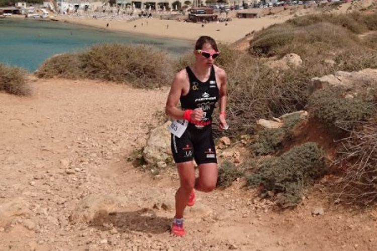 Poór Brigitta megvédte címét a máltai tereptriatlonos vk-n