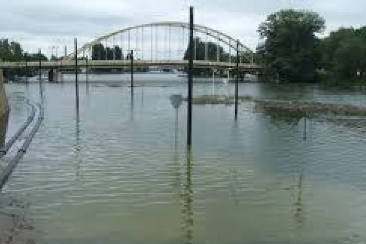 Elsőfokú ár- és belvízvédelmi készültség van a Duna felső szakaszán