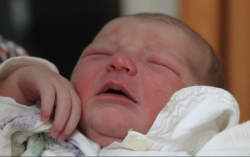 Szombathelyi Bercel Teo 2018-as év első győri babája