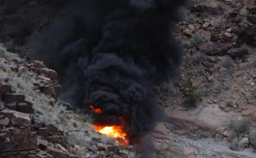 Lezuhant egy helikopter a Grand Canyonnál