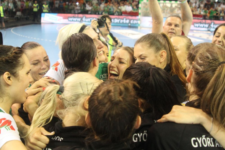 2018.05.23. Audi ETO KC -Békéscsaba női kézilabda és a bajnoki ünneplése Fotók:árpika 