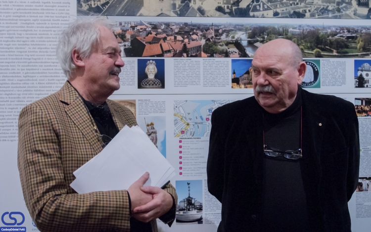 Időutazás Győr kulturális történelmében – Lakatos Gy. László  75 éves 