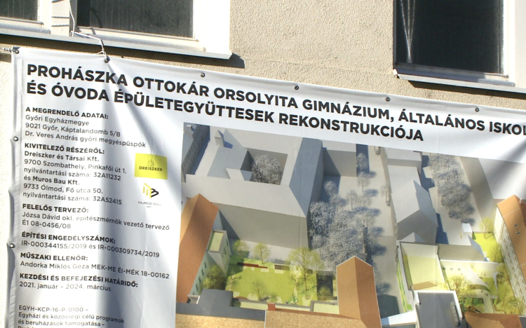 Több, mint 4,5 milliárd forintból újul meg a Prohászka iskola