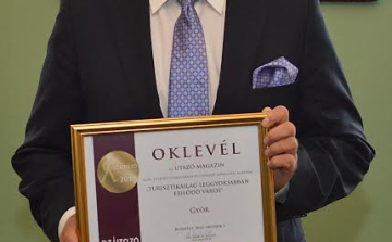 A turisztikailag leggyorsabban fejlődő város Győr