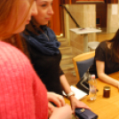 Oravecz Nóra előadása a győri Zsinagógában