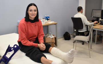 Ismét megműtötték Péter Sára válogatott tornász bokáját