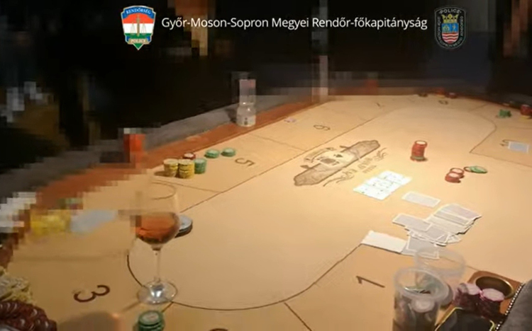 Illegális pókerpartik Győrben – Vádat emelt az ügyészség