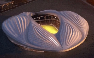 Itt vannak a katari Al Wakrah-stadion látványtervei! A BuzzFeed szerint vagina formájú!