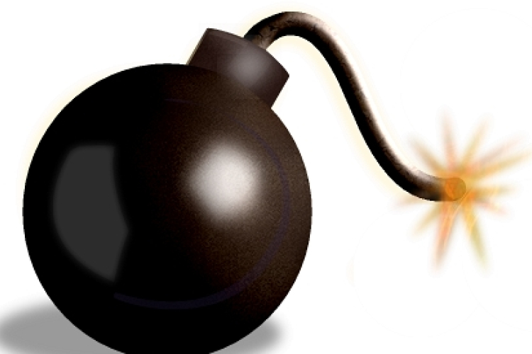 Bombával fenyegetőzött egy férfi Győrben