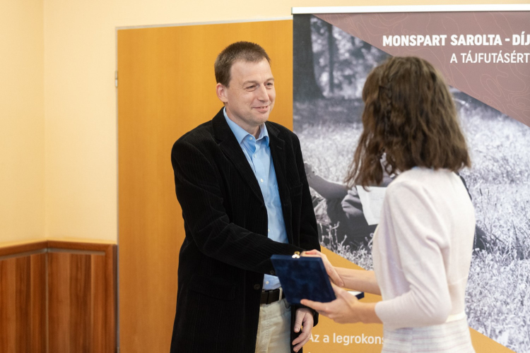 Monspart Sarolta-díjat kapott kollégánk, Meronka Péter