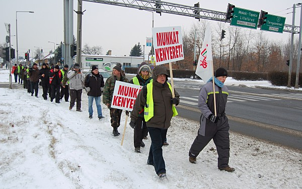 MSZP: nem véletlen, hogy éhségmenetek vannak