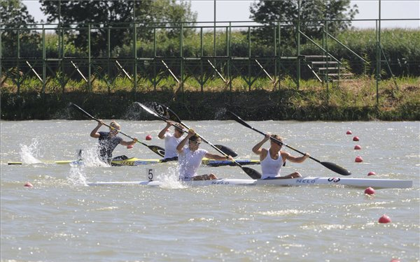 Kajak-kenu válogató - Lantos és a Szabó, Fazekas duó nyerte a szétlövést