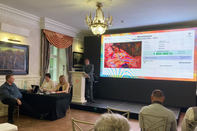 Jótékonysági árverés a győri kórházért – festményritkaságokat is megtekinthettek a licitálók