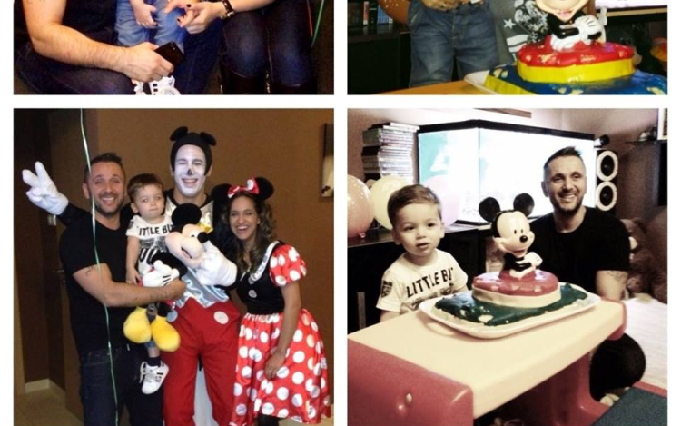 Majkáéknál járt Mickey és Minnie egér 