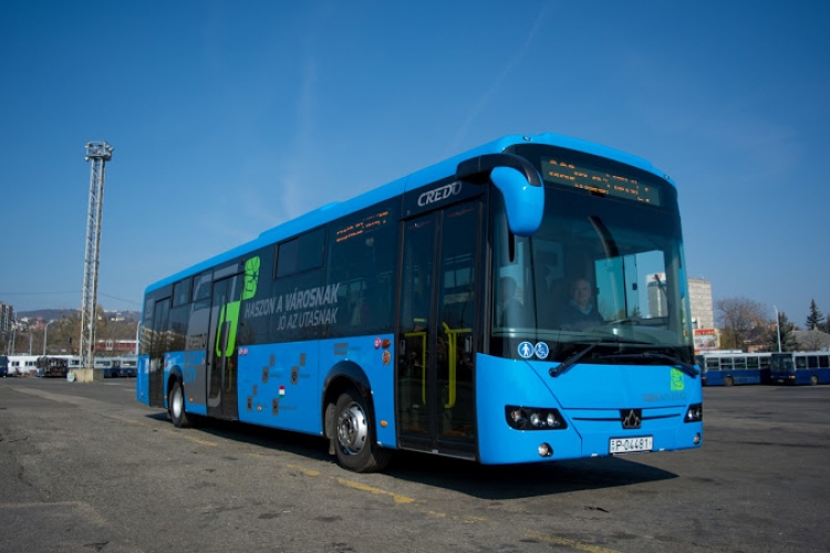 Megérkeztek az első új Credo buszok a Dél-dunántúli Közlekedési Központba