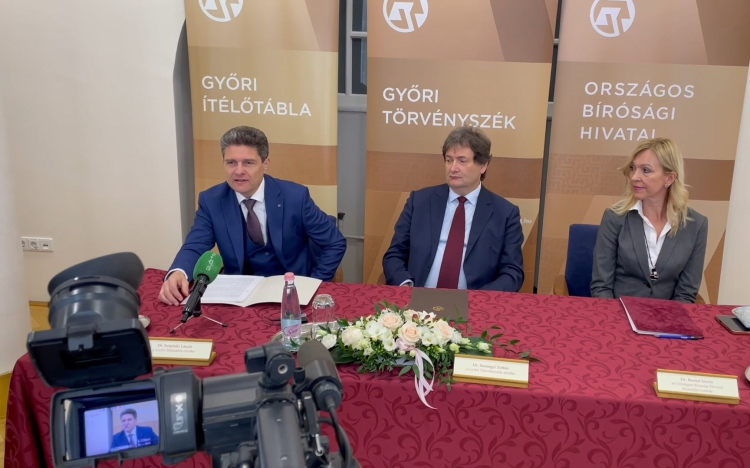 Évet értékelt a bíróság Győrben