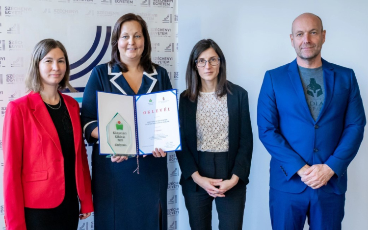 Rangos versenyben nyert az egyetem könyvtára