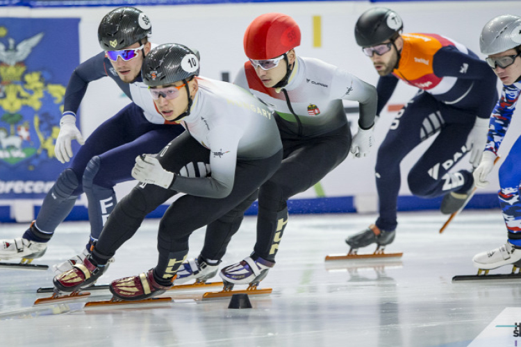 Újabb történelmi kettős győzelemet arattak a Liu -testvérek a debreceni gyorskorcsolya Eb-n