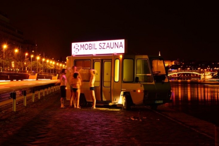 Szaunázhatsz a budapesti Duna-parton