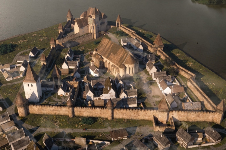 Láttad már Győr középkori várát?  Megmutatjuk pazar felvételen