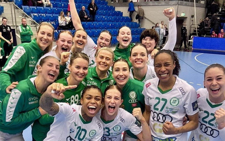 Női kézilabda BL – Az Esbjerg legyőzésével első helyen zárta csoportját a Győr