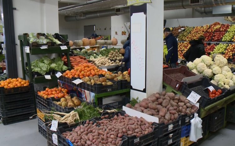 Győrben van a legszebb piaci stand