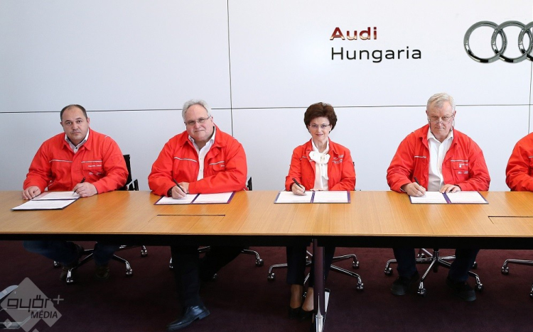 Bérmegállapodás az Audinál: nagy ívű növekedés várható