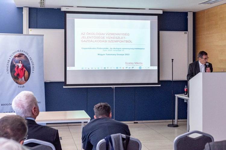 Ökológiai és vízgazdálkodási előadás-sorozatnak adott otthont a Széchenyi István Egyetem