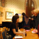 Oravecz Nóra előadása a győri Zsinagógában