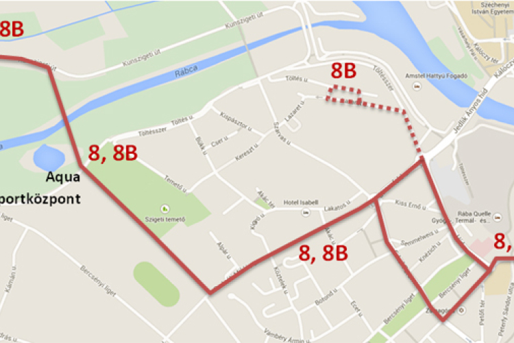 Szerdától busz közlekedik az új uszodához