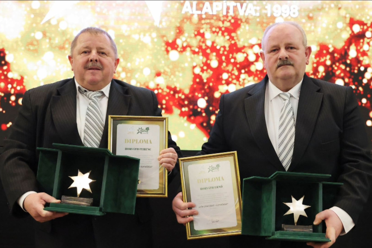 Horváth Ferenc és Horváth Ernő kapta az idei Győr sportjáért életműdíjat