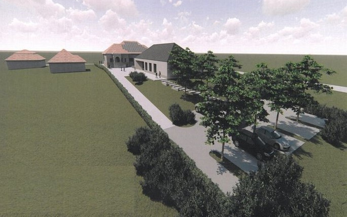 Tápszentmiklóson épül a közösségi tér