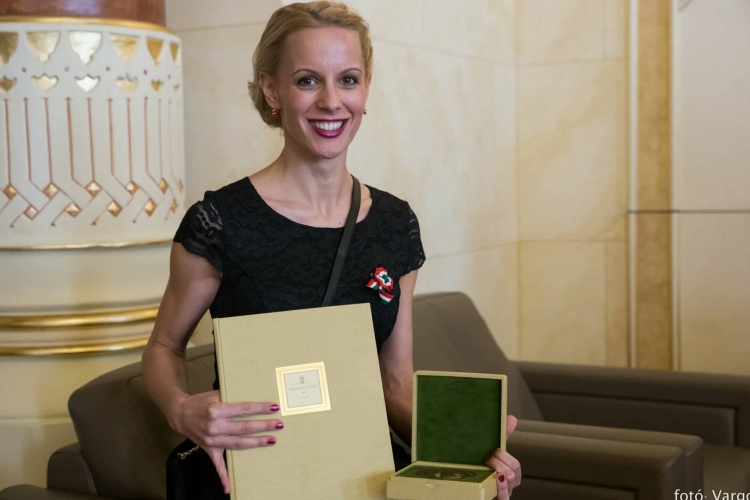 Harangozó-díjat kapott a Győri Balett táncművésze, Gyurmánczi Diána