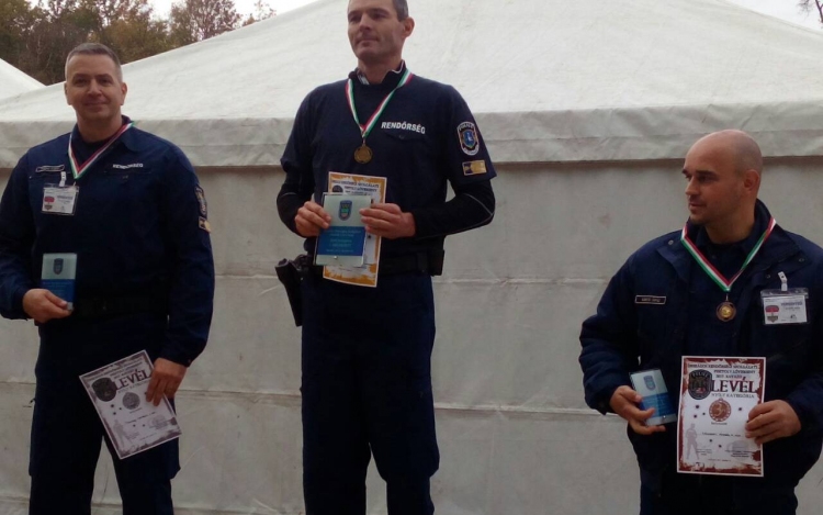 Rendőr országos szolgálati pisztoly lőverseny 