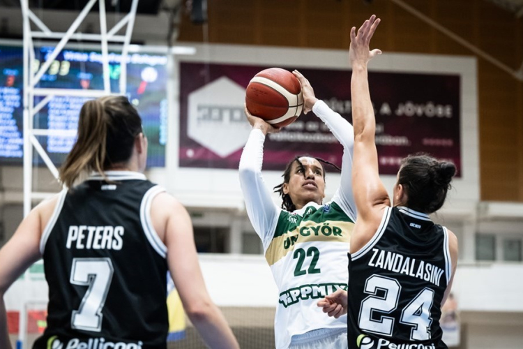 Nagyot küzdött, de kikapott a Bolognától a SERCO UNI Győr