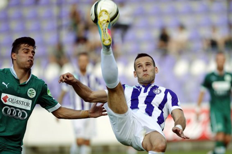 Újpesten megszakadt az éllovas Győr rossz sorozata