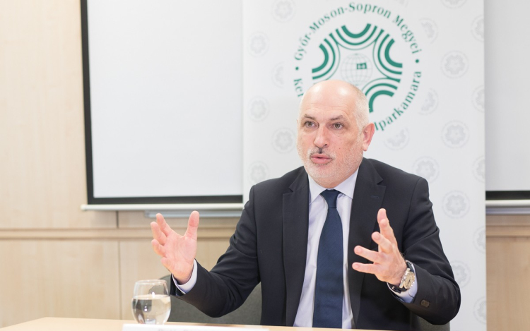 Elnöki tájékoztató a Győr-Moson-Sopron Megyei Kereskedelmi és Iparkamarában