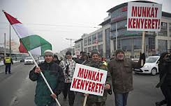 Molinót feszítettek ki a Parlament elé az éhségmenet aktivistái