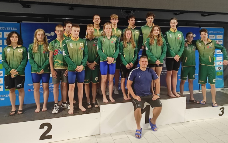 Kiválóan zártak a győri úszók a serdülők országos megmérettetésén