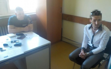A Győrben elfogott férfi ellen 11 elfogatóparancs volt érvényben