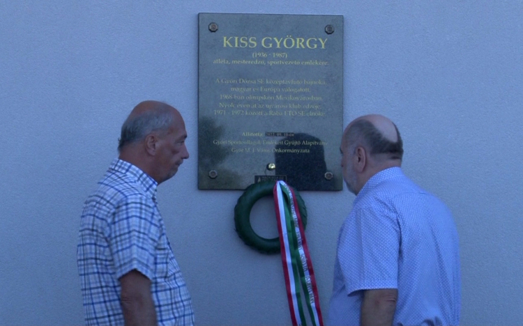 Kiss György atlétára emlékeztek