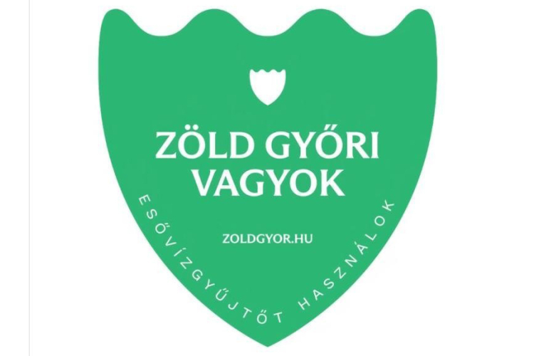 Zöld lépések Győrben: Már osztják az esővízgyűjtőket a lakosságnak