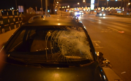 Balesetet okozott és súlyosan megsérült egy gyalogos a Dunacenternél 