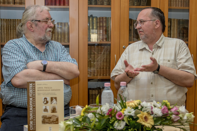 Ahol Thália hosszasan időzött- Fejezetek Győr színjátszásának történetéből- könyvbemutató