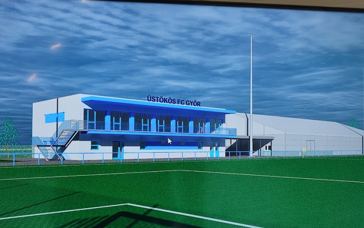 Épül az Üstökös klubépülete, ilyen lesz, ha elkészül