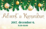 Adventi ajándékvásár a Kamarában