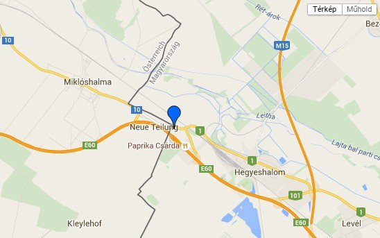 Megnyitották Hegyeshalomnál a határátlépési pontot